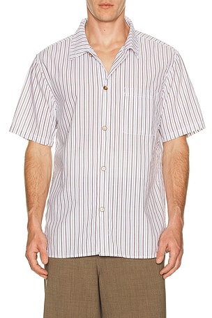 Seersucker Stripe Shirt Rhythm