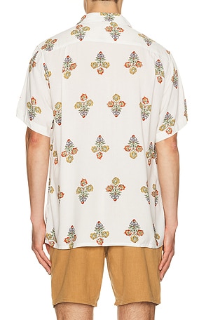 Rhythm Bouquet Shirt in Burgundy