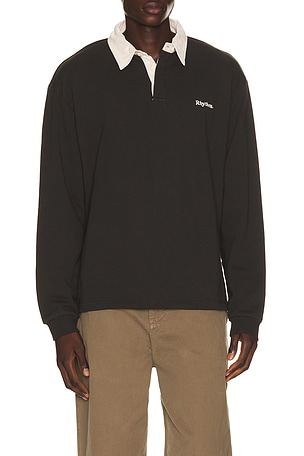 Koa Vintage Rugby Long Sleeve Polo Rhythm
