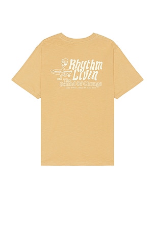 Livin Slub T-Shirt Rhythm