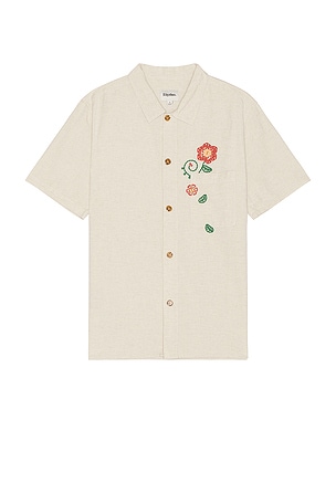 Flower Embroidery Shirt Rhythm
