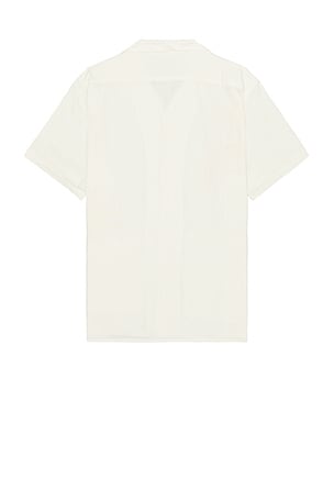 Rhythm Paisley Cuban Shirt in White