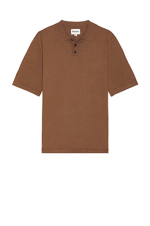 Essential Knit Short Sleeve Polo Rhythm