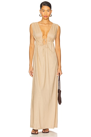 Calli Ruched Front Tie Dress Riot Swim