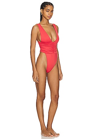 Riot Swim Echo One Piece in Red