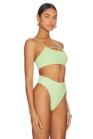 Riot Swim Eden Bikini Top in Mint