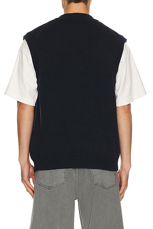 Reiss Walton Vest in Blue. Size XL/1X. Also