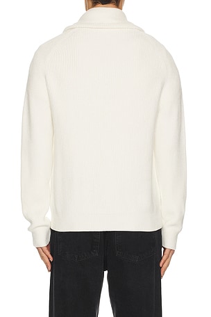 Reiss Cannon Cardigan in White. Size XL/1X. Also