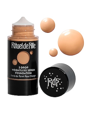 Rituel de Fille 3 Drop Weightless Serum Foundation in Potion #140