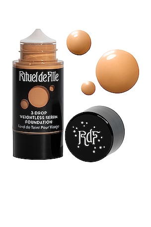 Rituel de Fille 3 Drop Weightless Serum Foundation in Potion #155