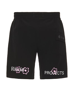 Rivvia Projects Bouquet Daily Ride Short in Black