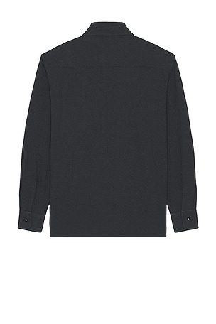 Rivvia Projects Check Long Sleeve Shirt in Black