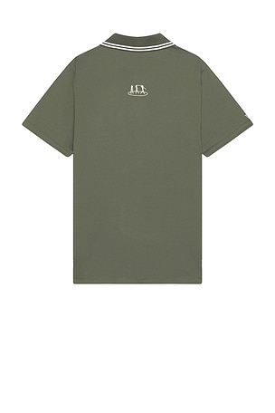 Rivvia Projects Swing Foundation Polo in Olive