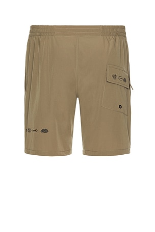 Rivvia Projects Daily Ride Swim Shorts in Army