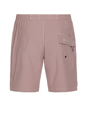 Rivvia Projects Contrast Daily Ride Swim Short in Mauve