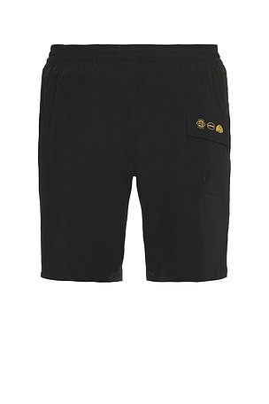 Rivvia Projects Daily Ride Five Star Swim Short in Black