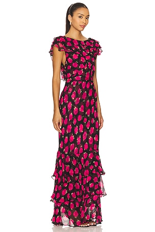 RIXO Rio Dress in Black