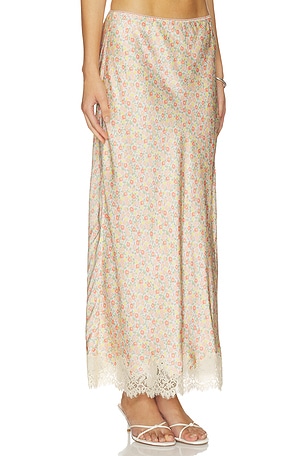 RIXO Matilde Skirt in Yellow