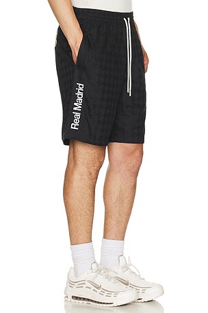 Real Madrid Defender Shorts in Black