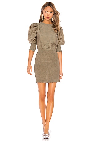 Rebecca Minkoff Geneva Dress in Army Green | REVOLVE Rebecca Minkoff Geneva Dress in Army Green | REVOLVE