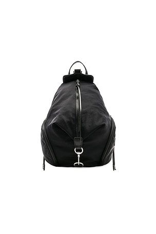 Rebecca Minkoff Julian Nylon Backpack in Black | REVOLVE display picture 1