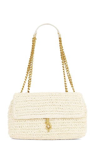 Rebecca Minkoff Edie Medium Crossbody in White