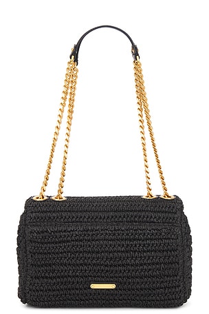 Rebecca Minkoff Edie Medium Crossbody in Black