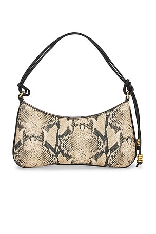 Rebecca Minkoff Reina Shoulder Bag in Oro Snake