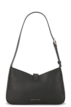 Rebecca Minkoff Megan Small Shoulder Bag in Black