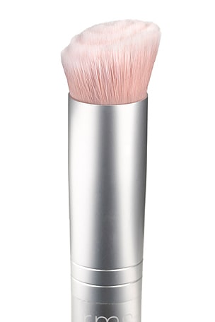 RMS Beauty Skin2Skin Foundation Brush in Metallic Silver