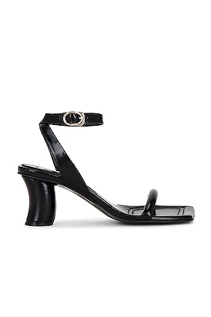 Reike Nen Diagonal Ankle Strap Sandal in Black REVOLVE