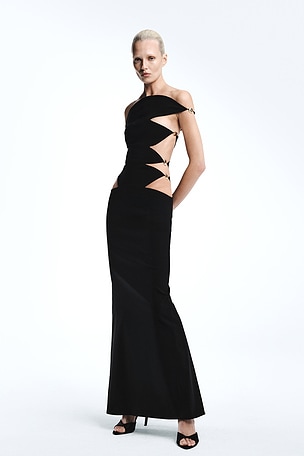 REVOLVE LOS ANGELES Elettra Maxi Dress in Black