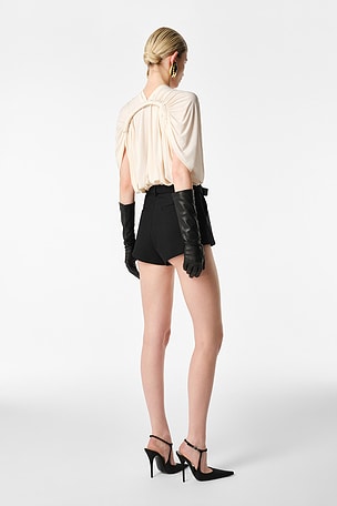 REVOLVE LOS ANGELES Heidi Hot Short in Black. Size L. Also