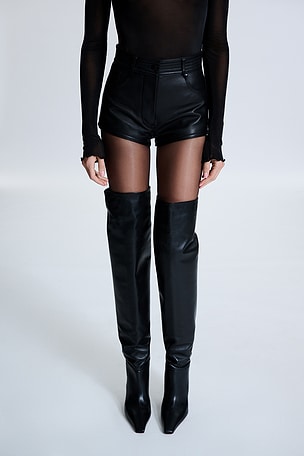 Leonora Leather Short REVOLVE LOS ANGELES