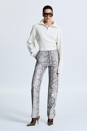 Polinna Rib Half Zip REVOLVE LOS ANGELES