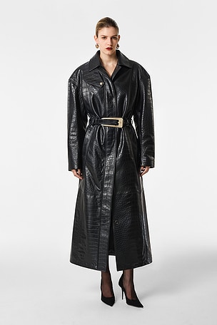 Nikita Leather Coat REVOLVE LOS ANGELES