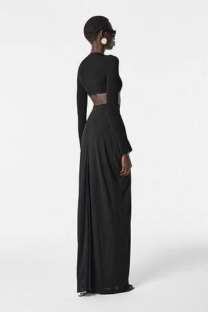 REVOLVE LOS ANGELES Aubin Maxi Skirt in Black
