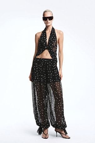 Adela Georgette Silk Top REVOLVE LOS ANGELES
