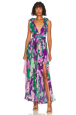 rococo sand purple dress Long Dress