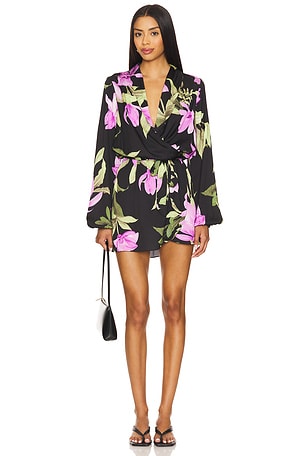 x REVOLVE Mini Dress ROCOCO SAND