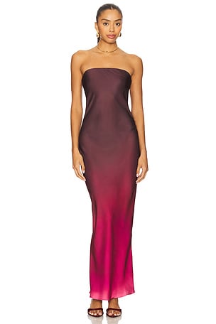 Strapless Maxi Dress ROCOCO SAND