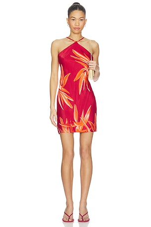 Bias Halter Mini Dress ROCOCO SAND