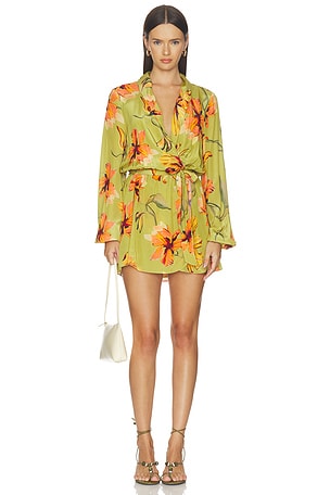 Mini Dress With Detachable Belt ROCOCO SAND