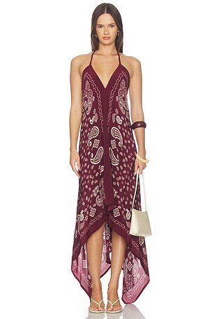 HIGH-LOW HANDKERCHIEF DRESS 원피스 ROCOCO SAND
