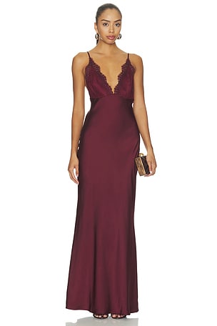 Lace Detail Maxi Dress ROCOCO SAND