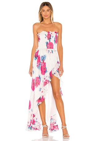 Bayu Hi Low Dress ROCOCO SAND