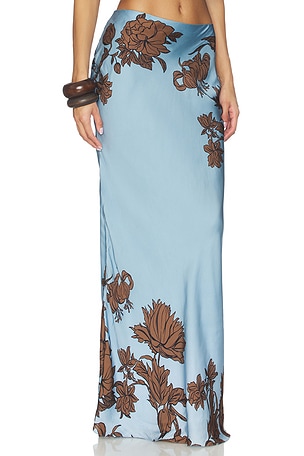 ROCOCO SAND Maxi Skirt in Blue