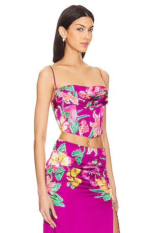 ROCOCO SAND X Revolve Megan Crop Top in Purple