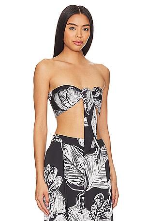 ROCOCO SAND x REVOLVE Bandeau Top in Black