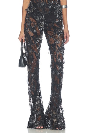Silver Trousers Roberto Cavalli